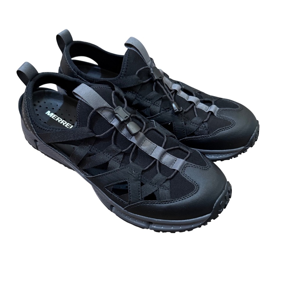Merrell Hydrotrekker Hybrid Performance Sandals Outdoors Gorpcore Black Mens 10